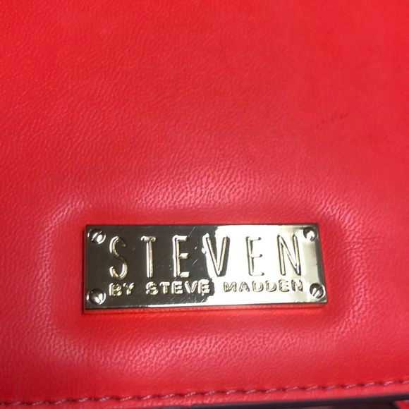 Neon Orange Steven by Steven Madden Cross Body Purse - Picture 2 of 15